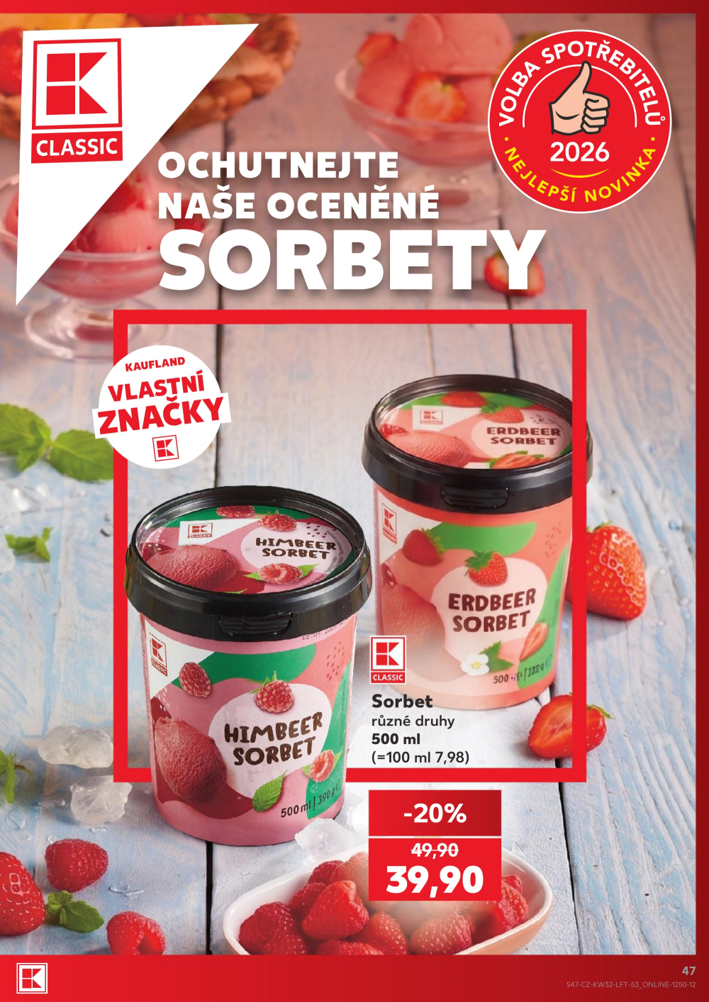 Leták Kaufland leták Praha 6 - Podbaba - strana 47