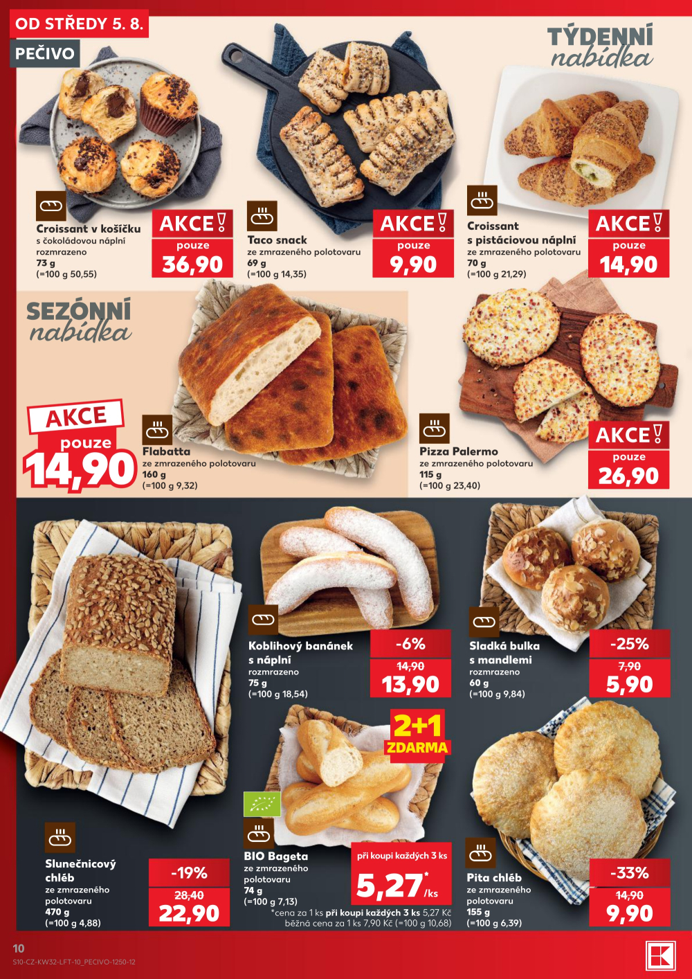 Leták Kaufland leták Praha 3 - Jarov - strana 10