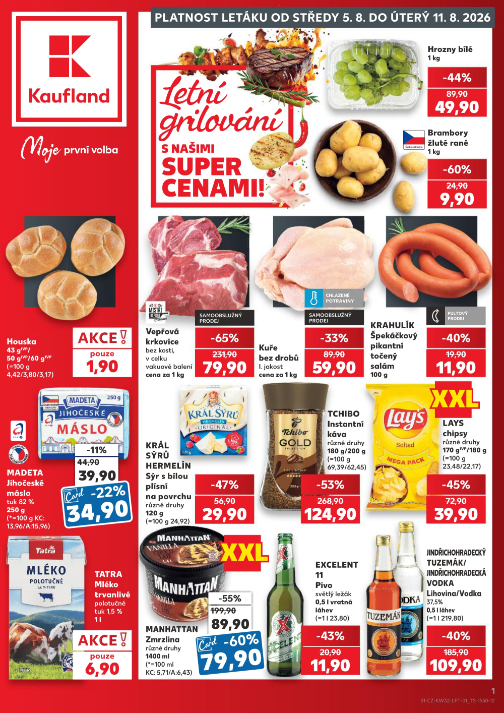 Leták Kaufland leták Praha 3 - Jarov - strana 1