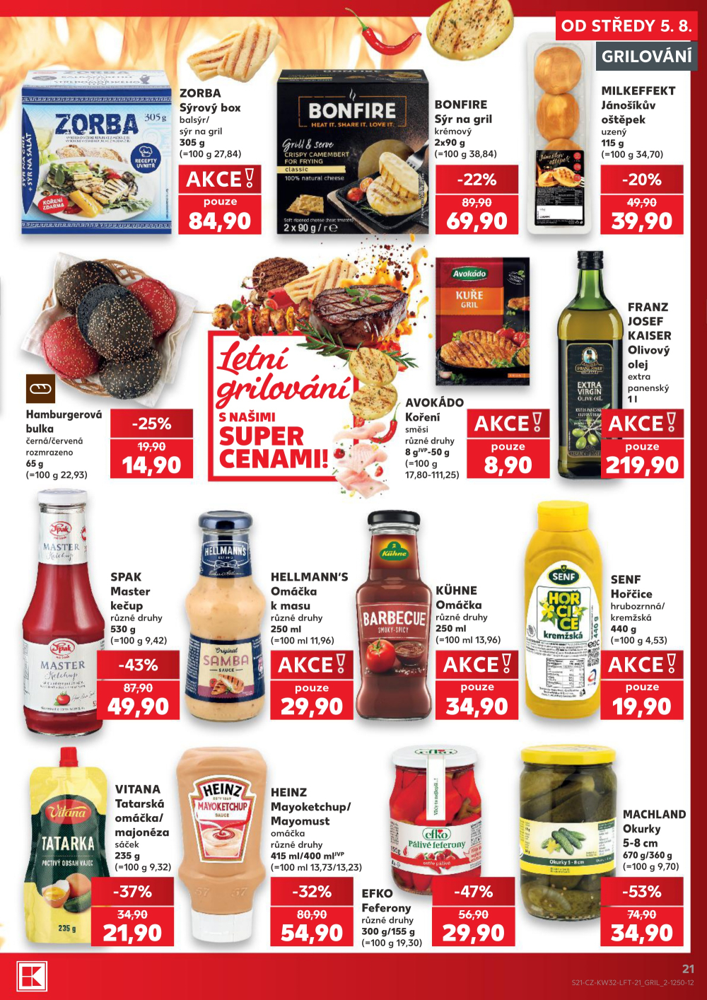 Leták Kaufland leták Praha 3 - Jarov - strana 21