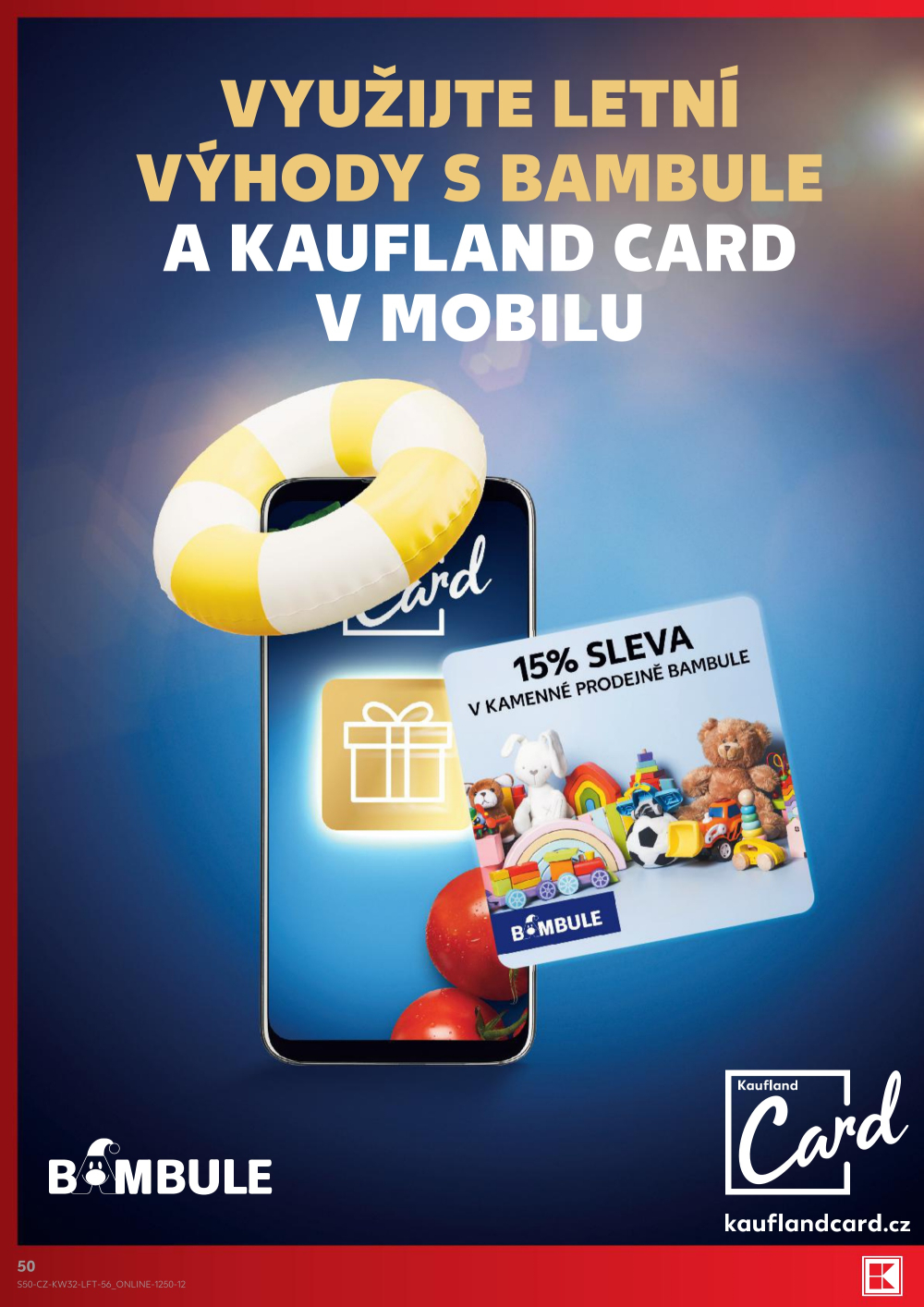 Leták Kaufland leták Praha 3 - Jarov - strana 50