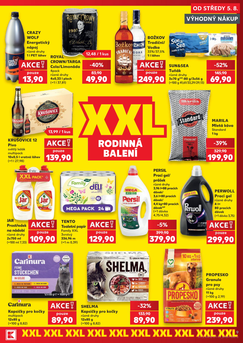 Leták Kaufland leták Praha 3 - Jarov - strana 9