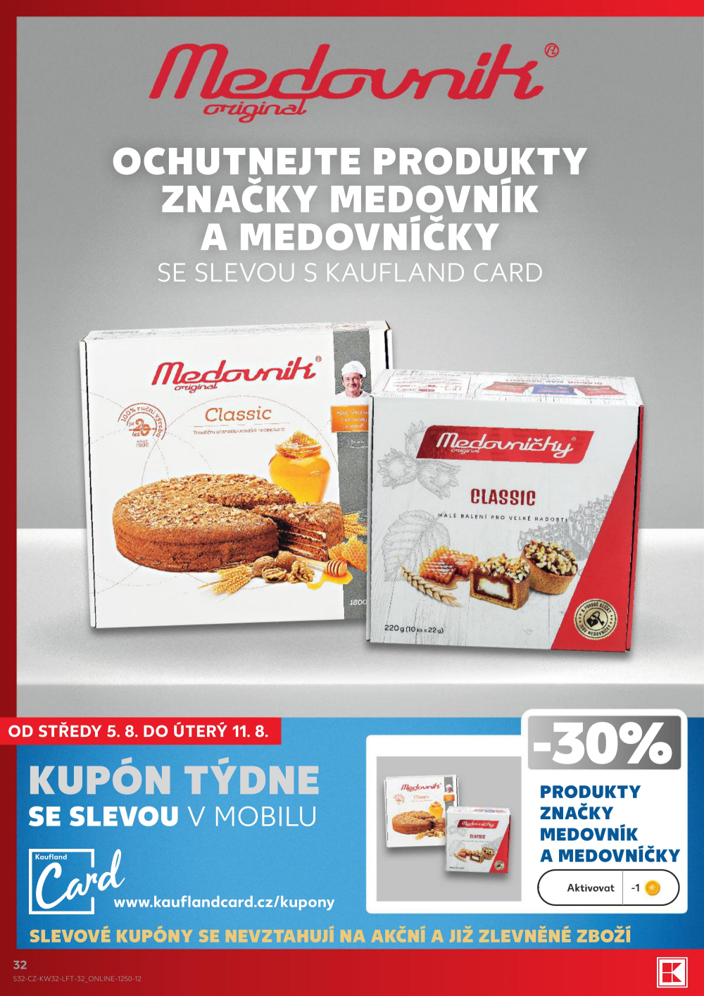 Leták Kaufland leták Praha 4 - Modřany - strana 32