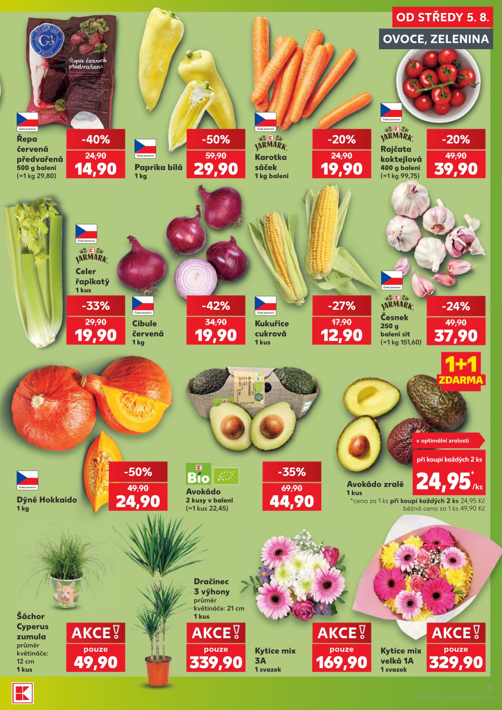 Leták Kaufland leták Praha 4 - Michle - strana 3