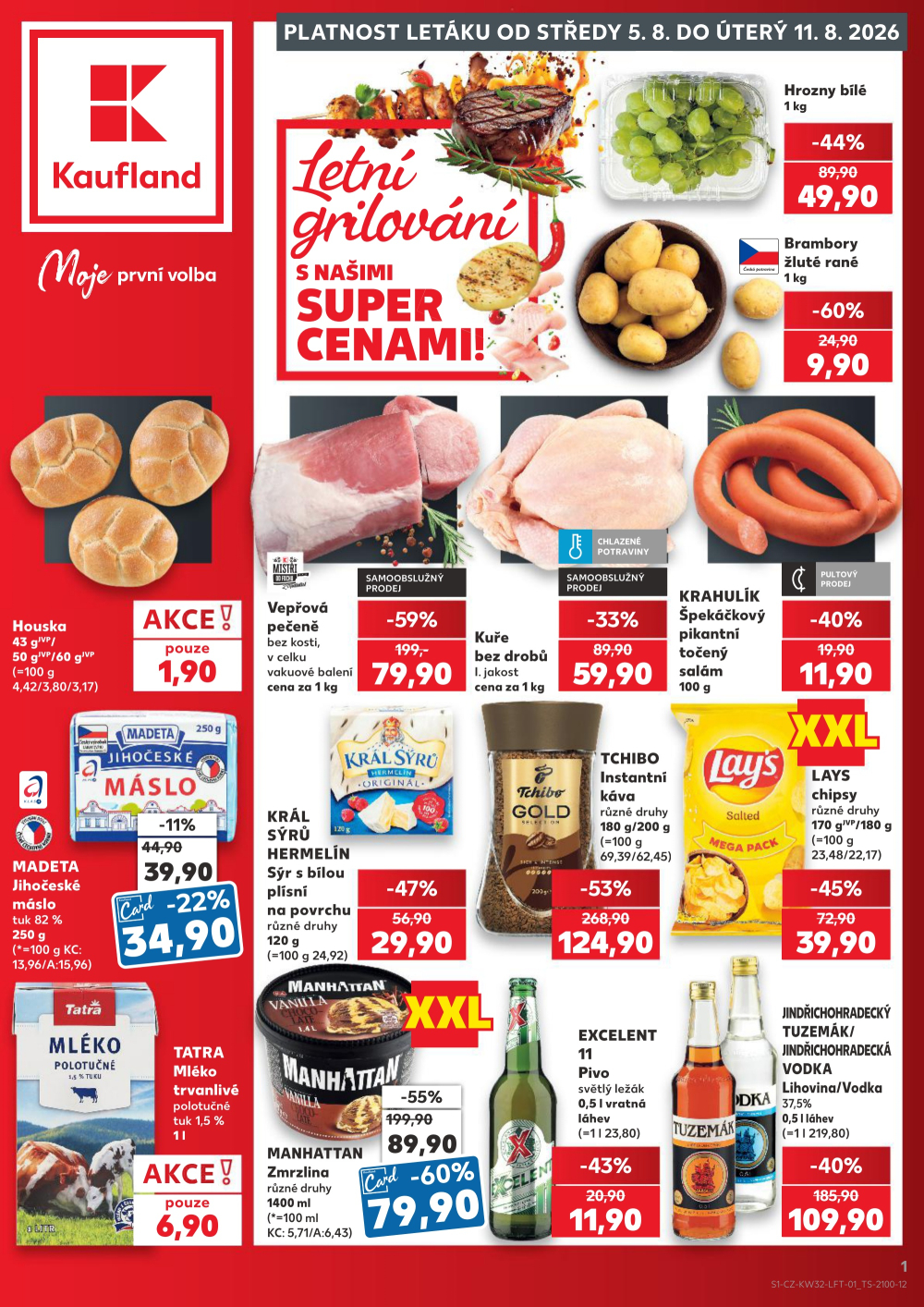 Leták Kaufland leták Plzeň, Karlovarská - strana 1