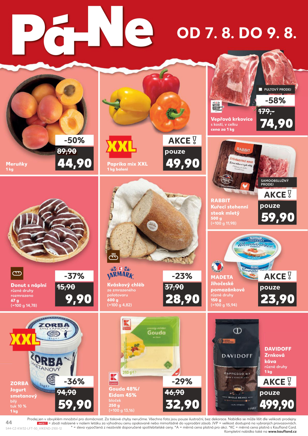 Leták Kaufland leták Plzeň, Karlovarská - strana 44