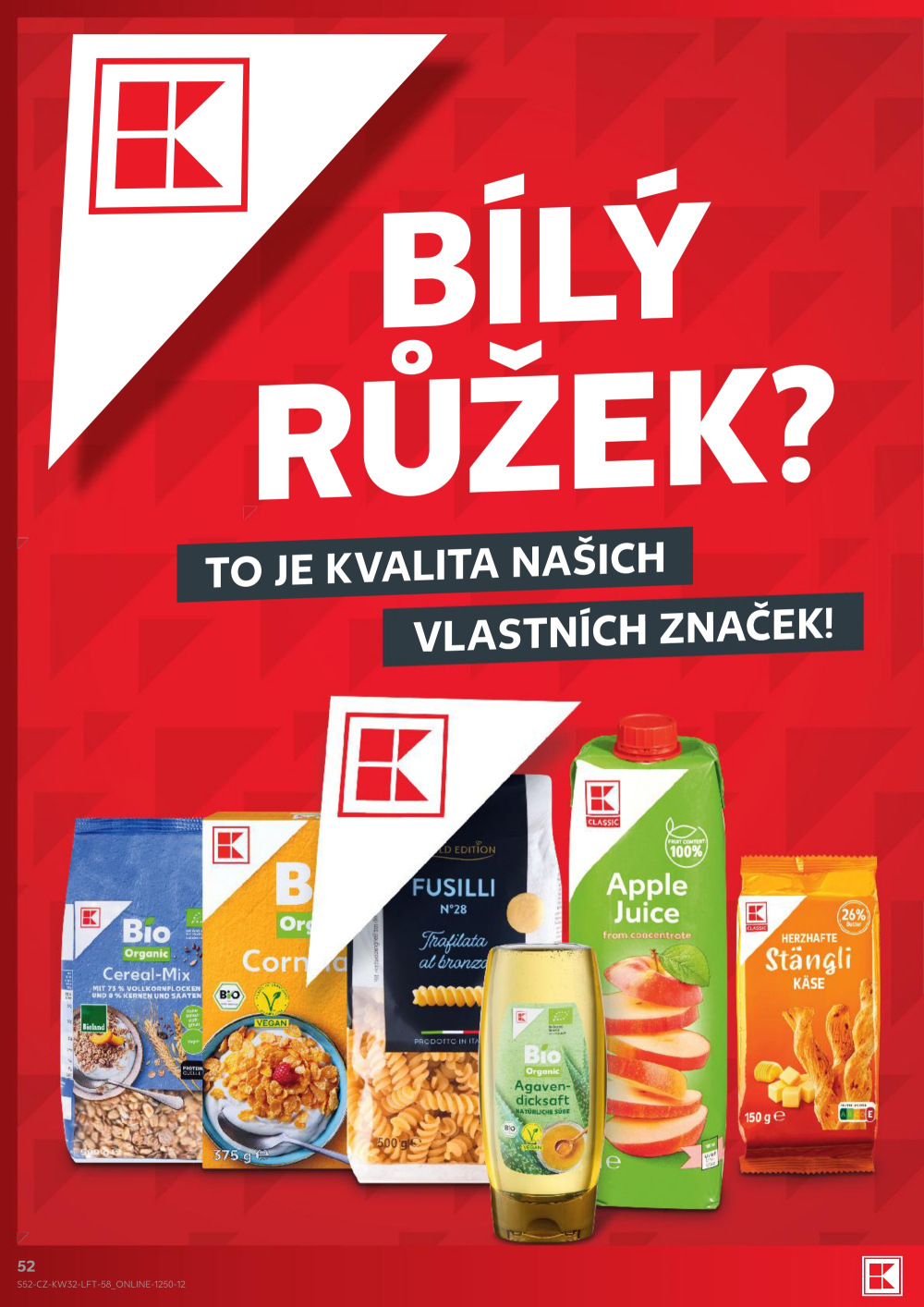 Leták Kaufland leták Plzeň, Karlovarská - strana 52