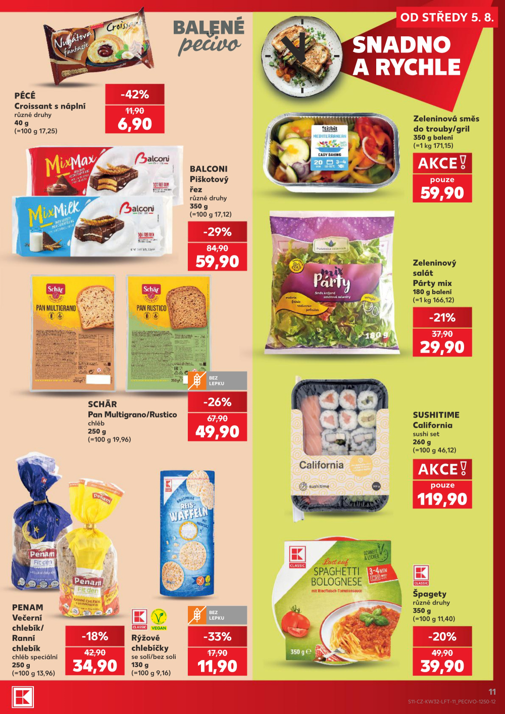 Leták Kaufland leták Praha 8 - Libeň - strana 11