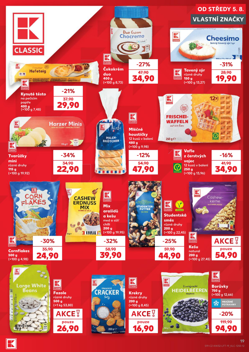 Leták Kaufland leták Praha 8 - Libeň - strana 19