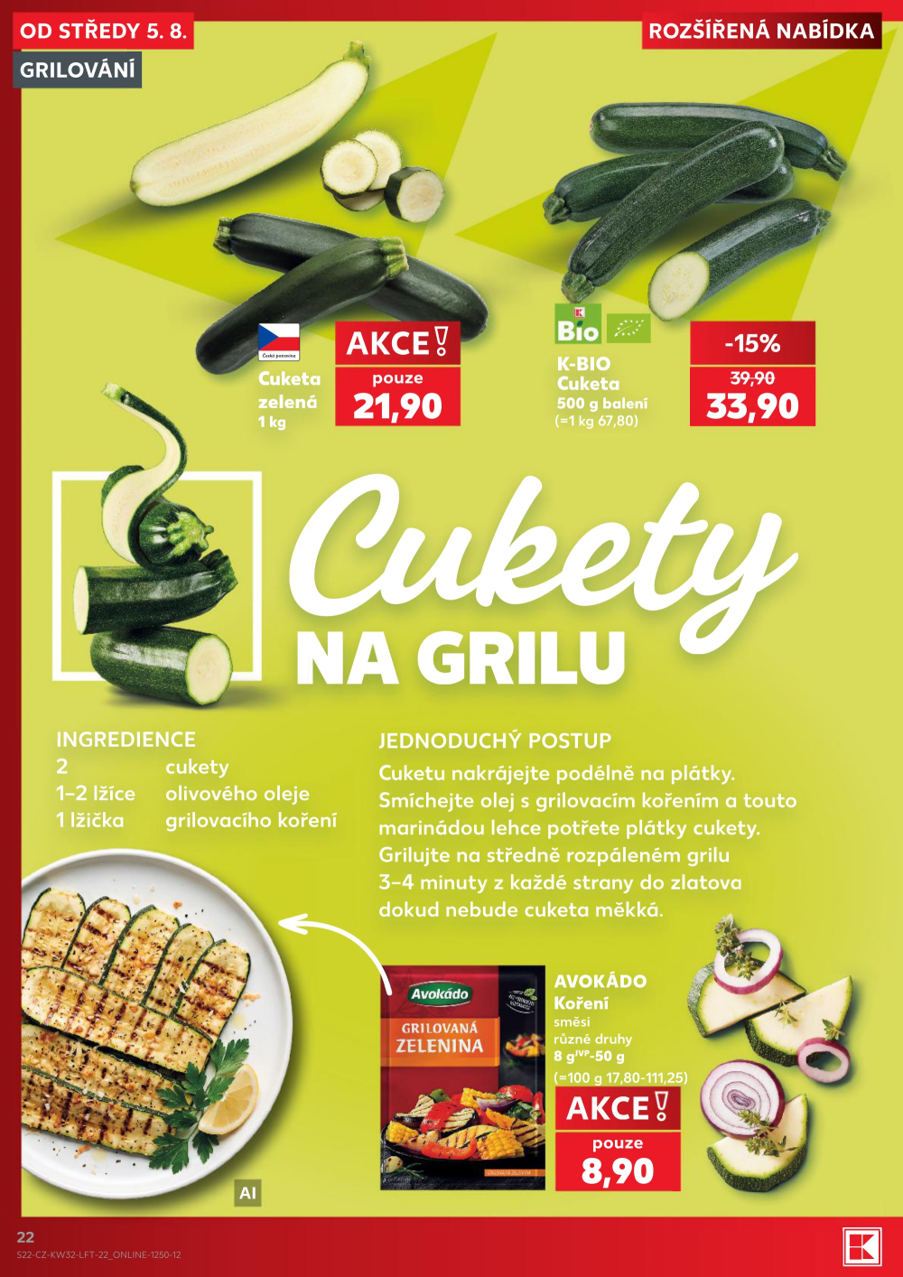 Leták Kaufland leták Praha 8 - Libeň - strana 22