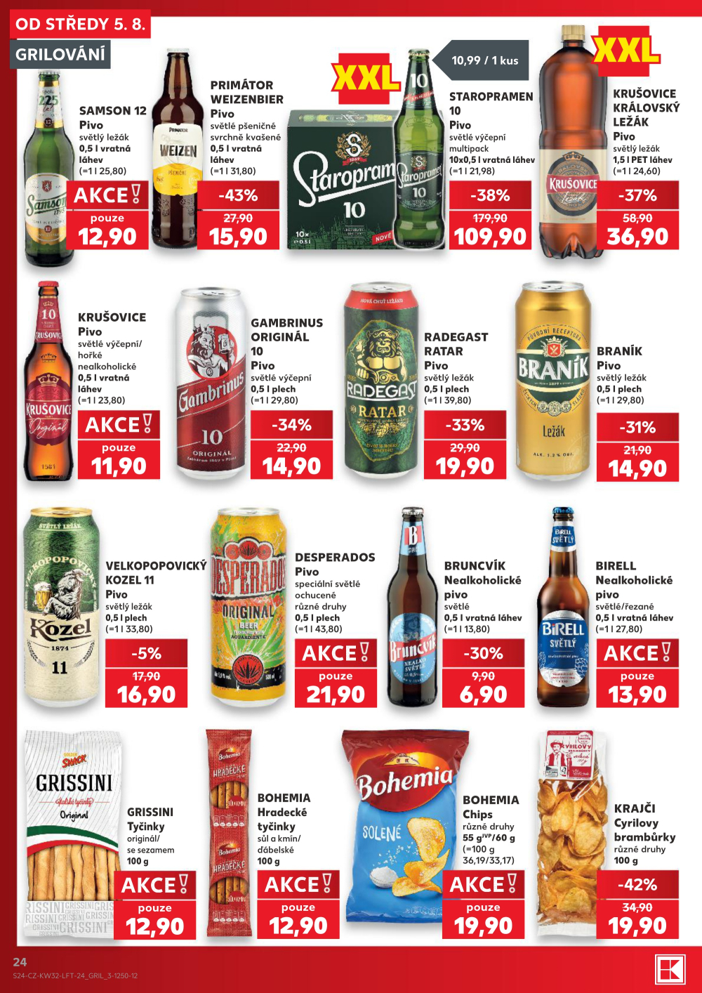 Leták Kaufland leták Praha 8 - Libeň - strana 24