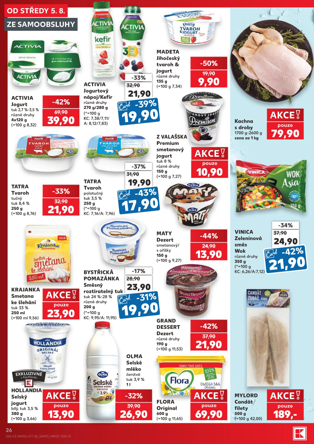 Leták Kaufland leták Praha 8 - Libeň - strana 26