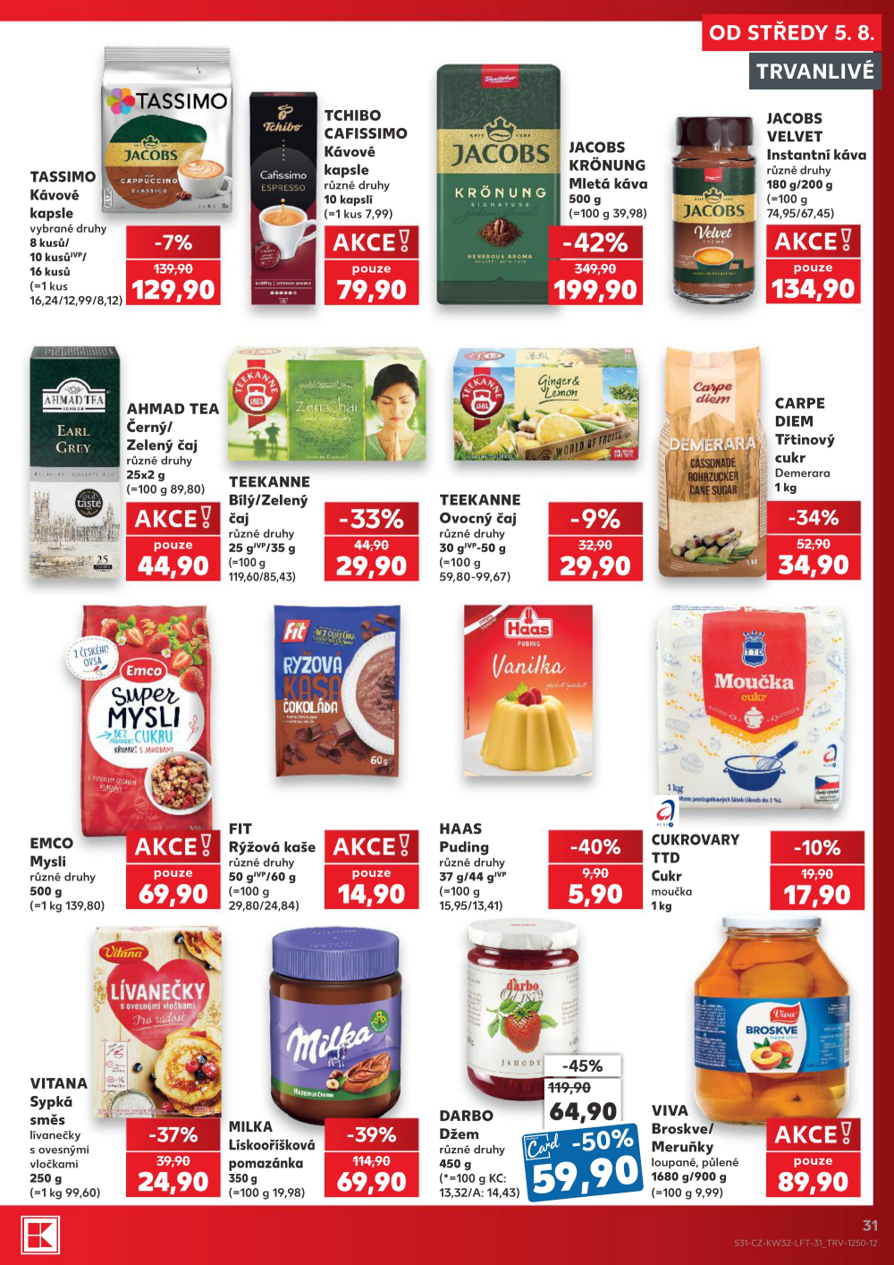Leták Kaufland leták Praha 8 - Libeň - strana 31