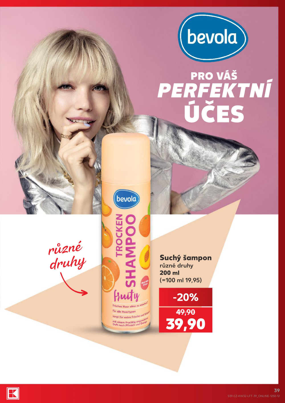Leták Kaufland leták Praha 8 - Libeň - strana 39
