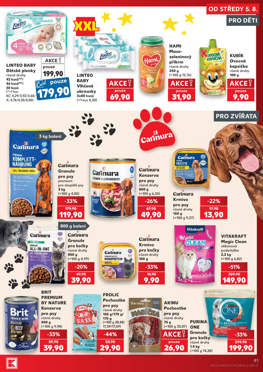 Leták Kaufland leták Praha 8 - Libeň - strana 41