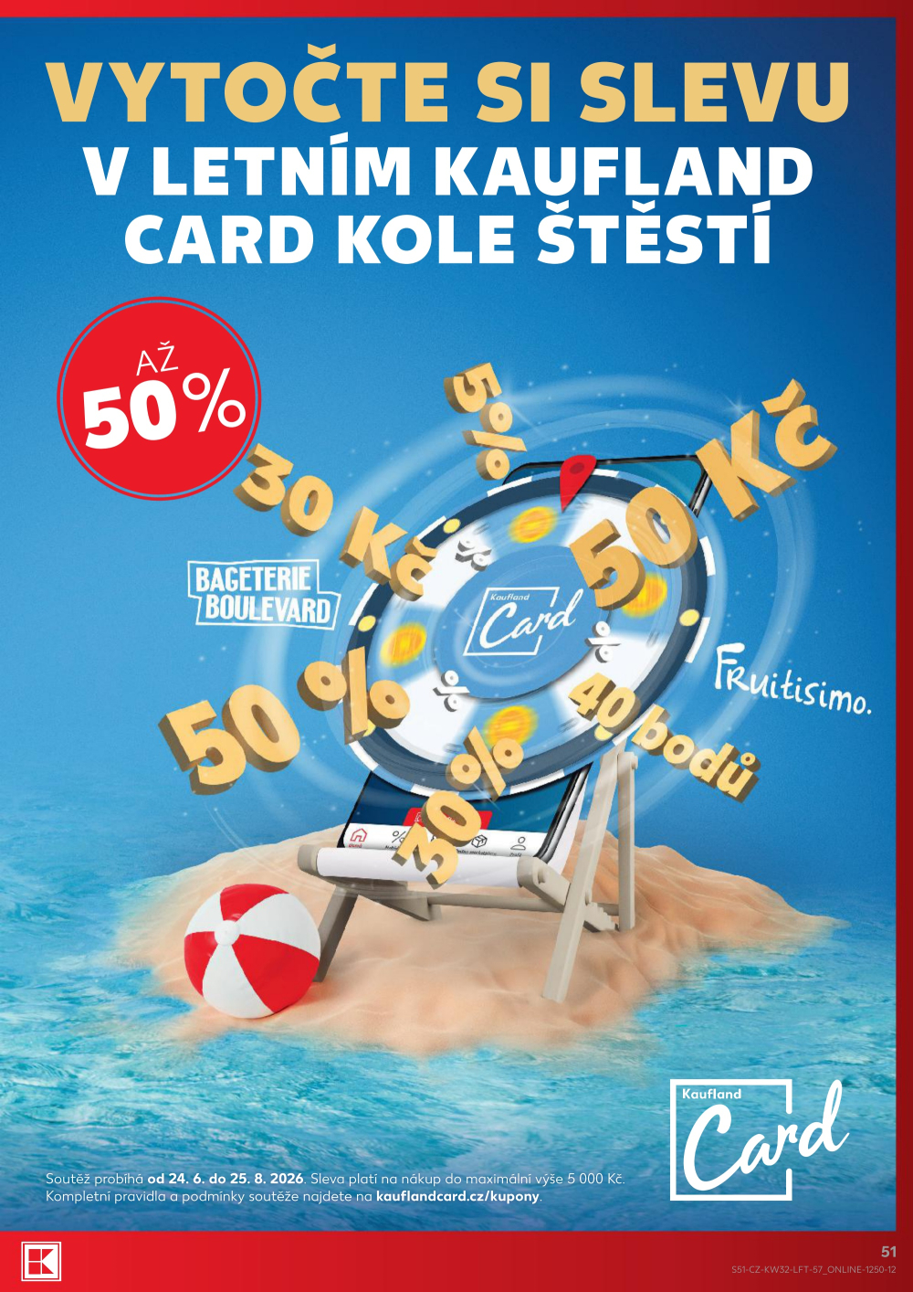 Leták Kaufland leták Praha 8 - Libeň - strana 51