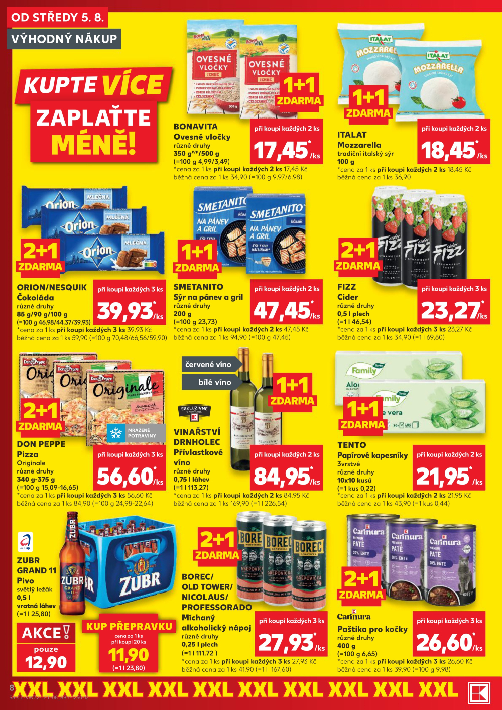 Leták Kaufland leták Praha 8 - Libeň - strana 8