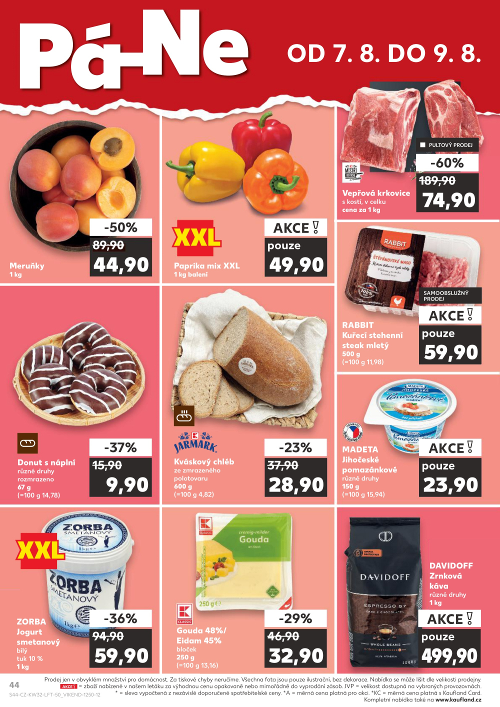 Leták Kaufland leták Veselí nad Lužnicí - strana 44