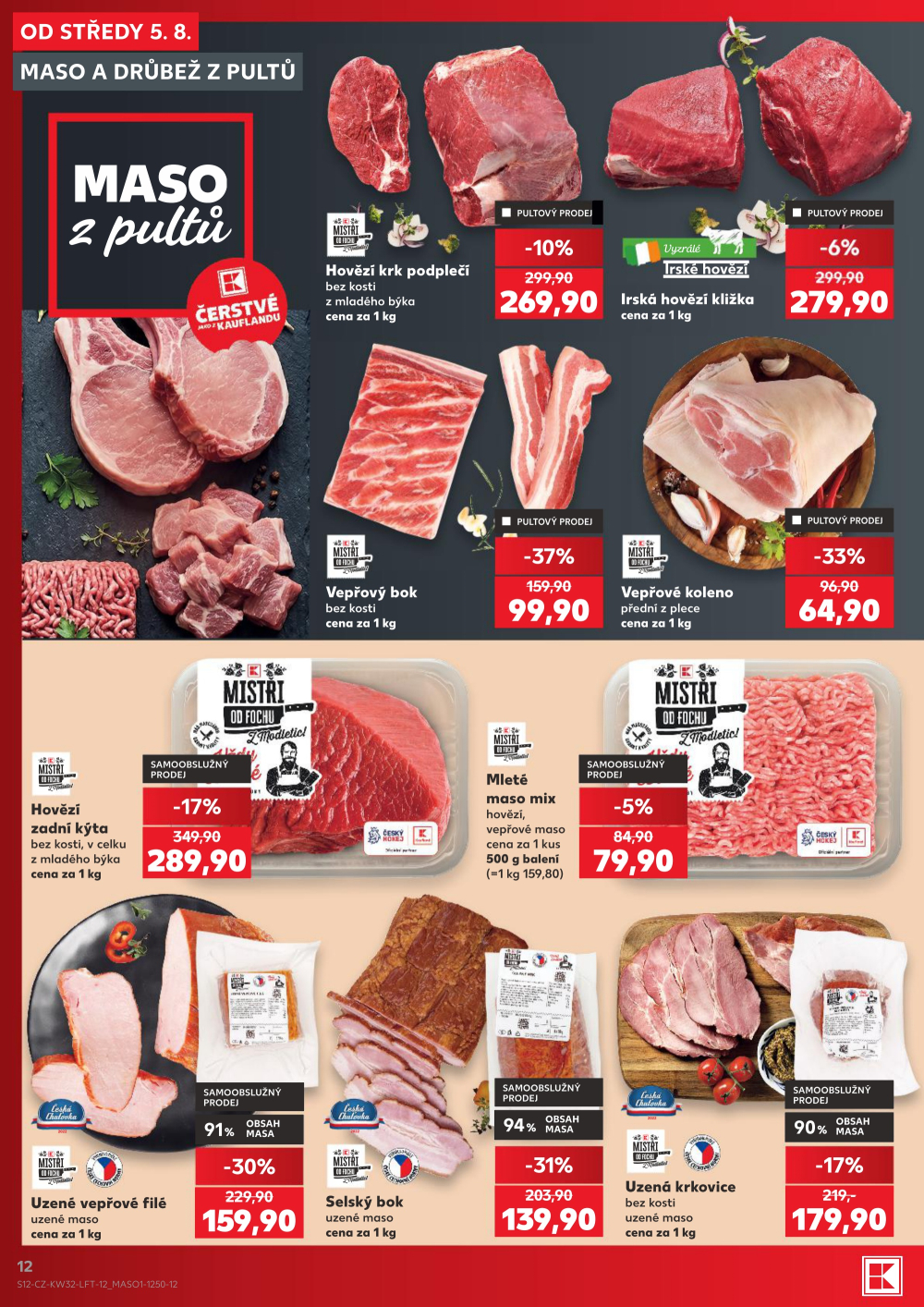 Leták Kaufland leták Hořovice - strana 12