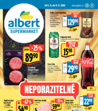 Akční leták Albert Supermarket 