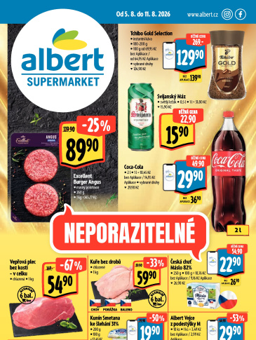 Albert Supermarket leták