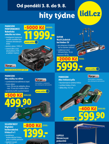 Lidl - shop.cz leták - hity týdne