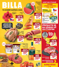 Akční leták BILLA malý 