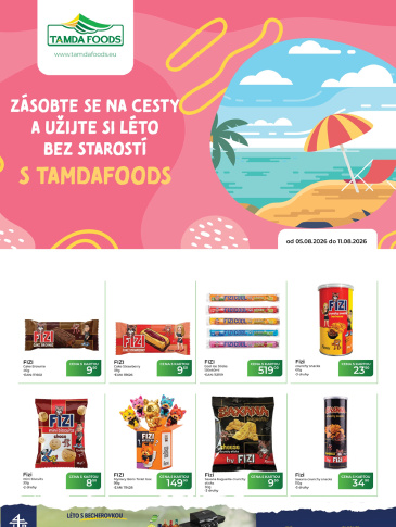 TAMDA FOODS leták