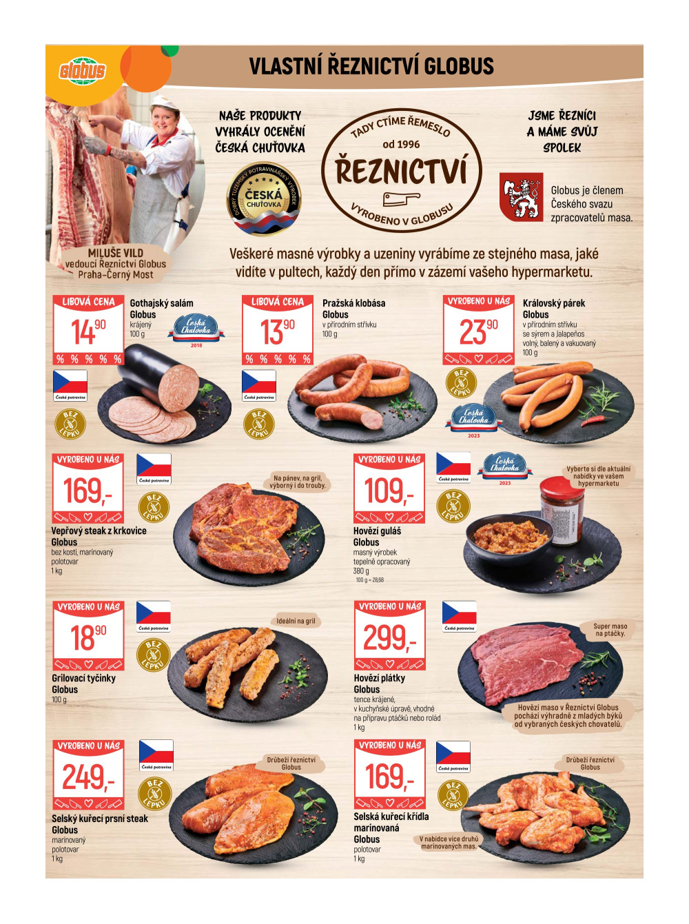 Leták Globus leták Praha - Černý Most - strana 5