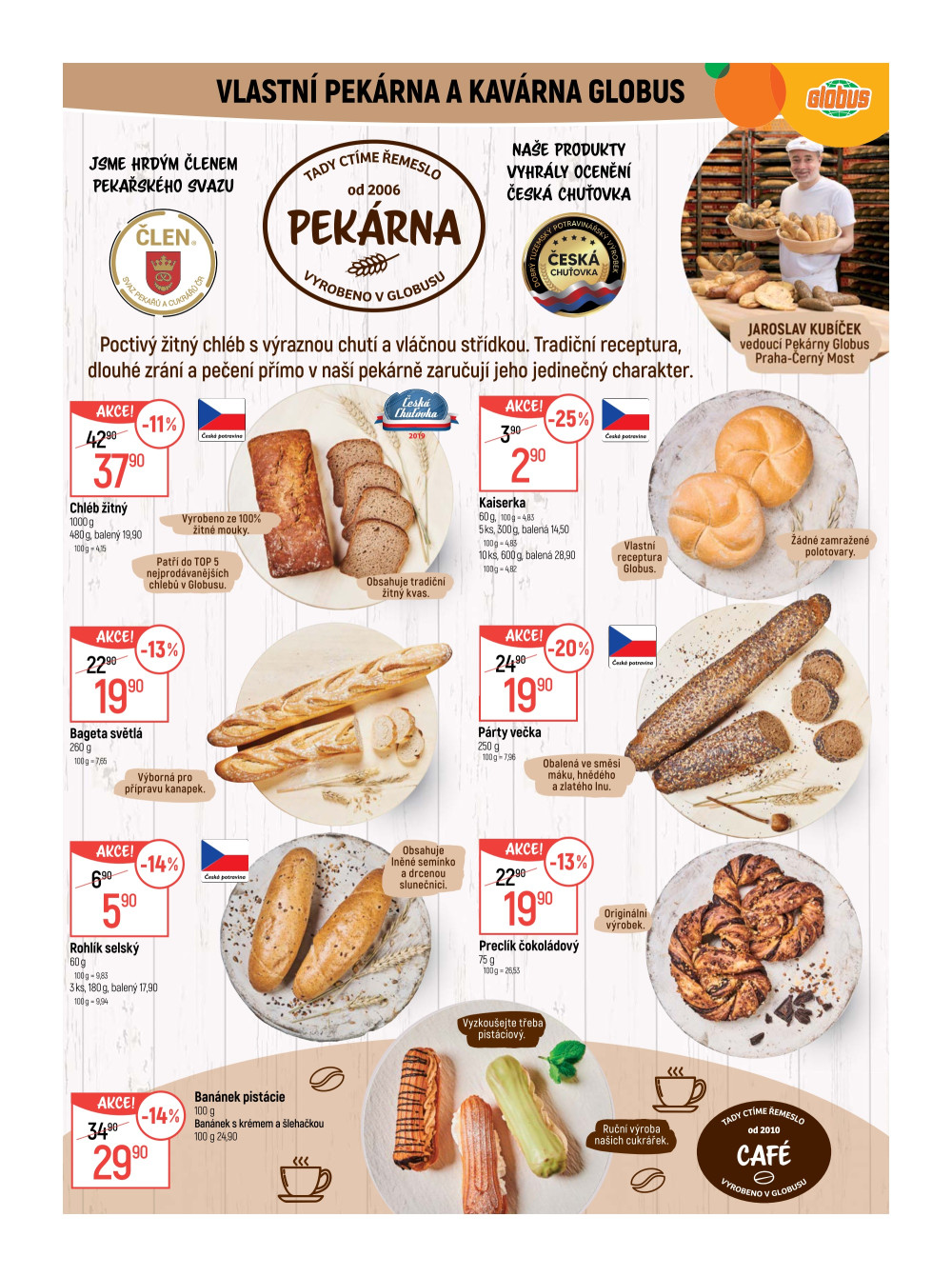 Leták Globus leták Praha - Černý Most - strana 6