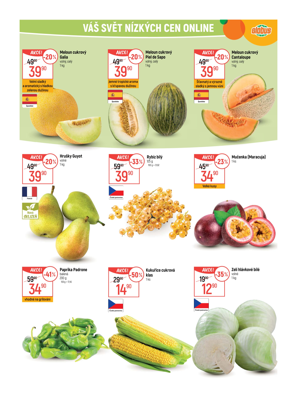 Leták Globus leták Praha - Čakovice - strana 19