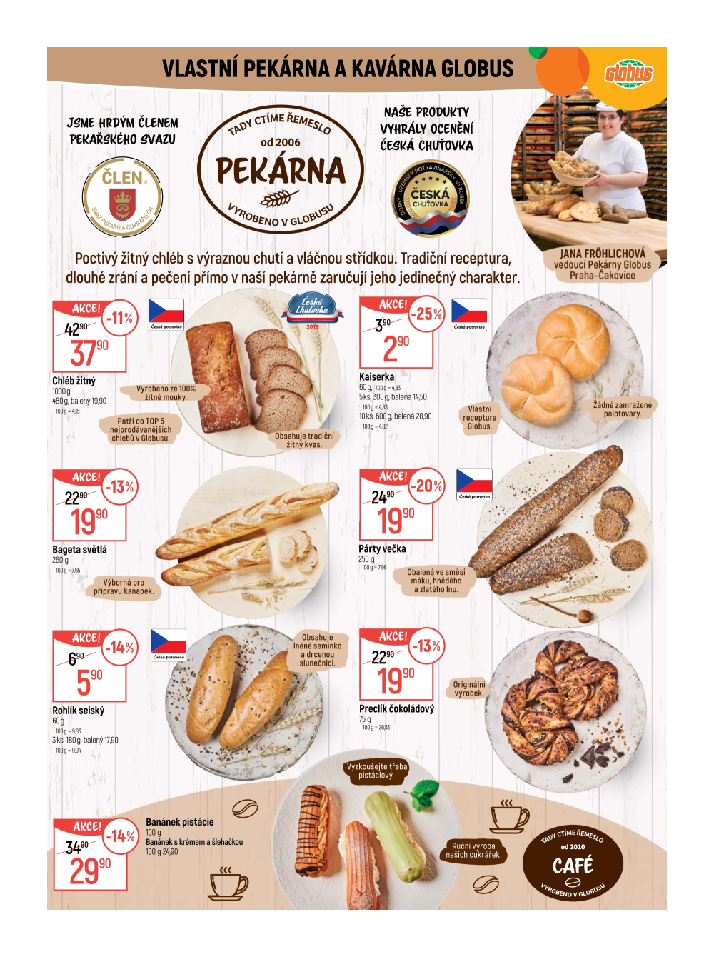 Leták Globus leták Praha - Čakovice - strana 6