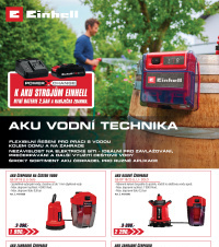 Akční leták Einhell  - Aku technika