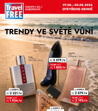 Akční leták TRAVEL FREE 