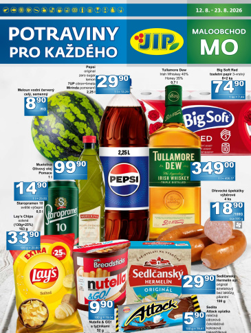 JIP leták maloobchod