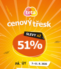 Akční leták Teta drogerie - Cenový třesk