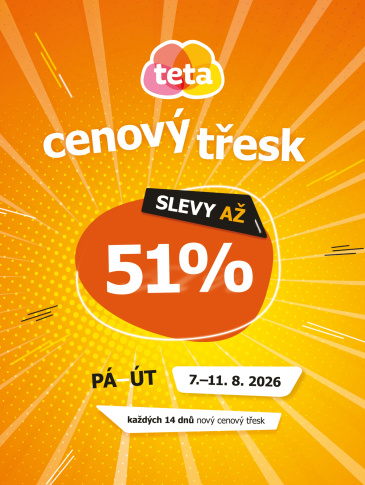 Teta drogerie - Cenový třesk