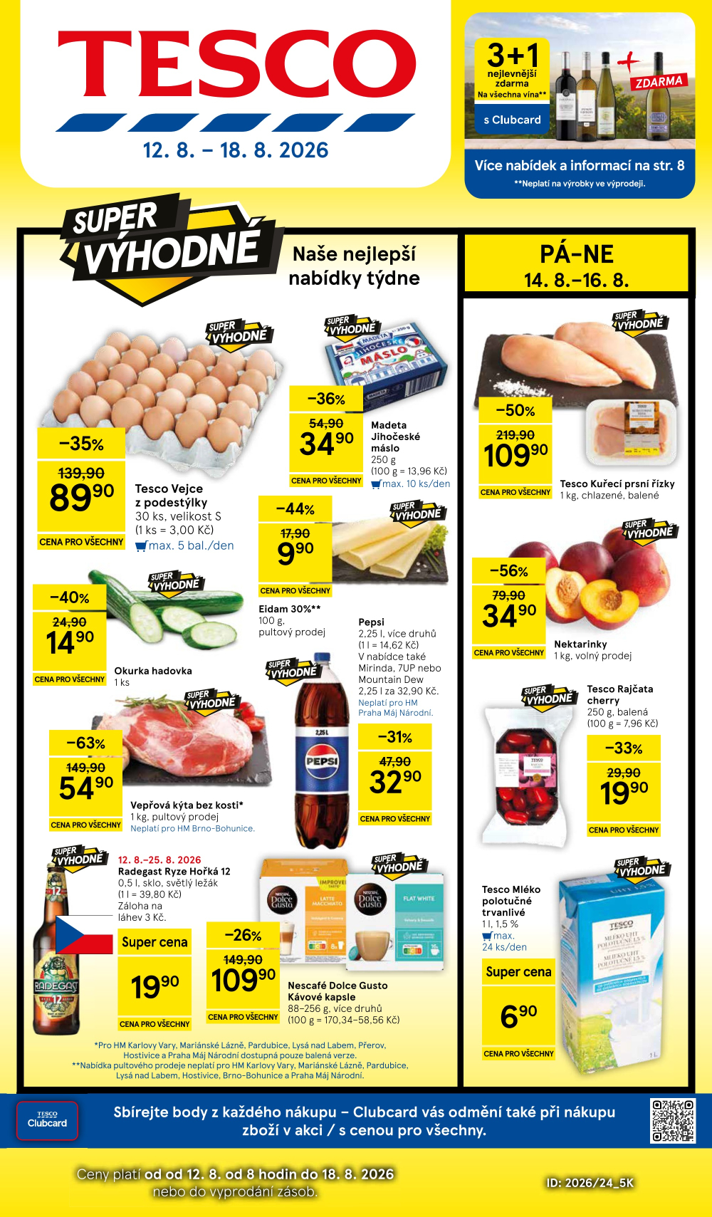 Leták Tesco hypermarket leták - strana 1