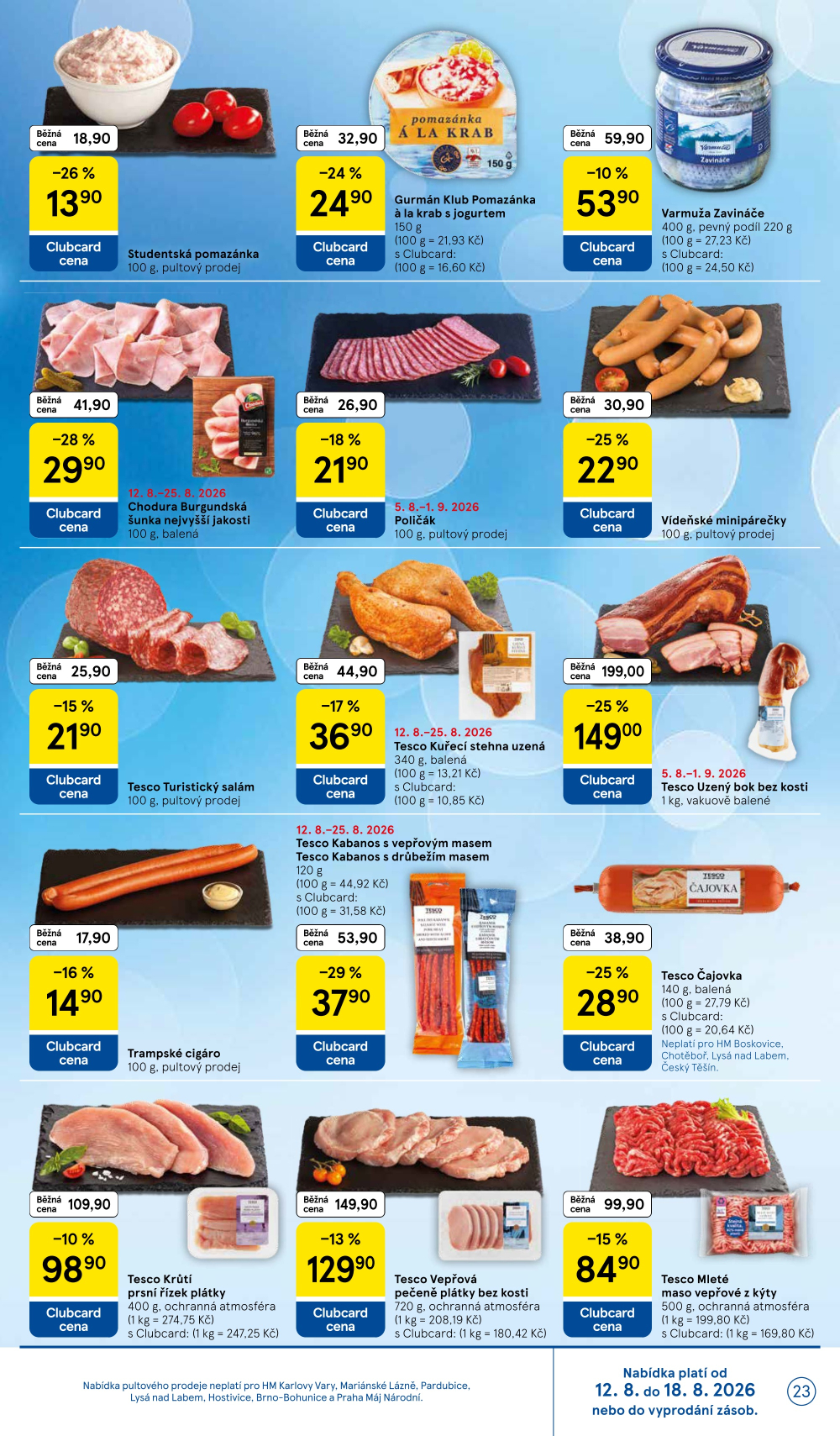 Leták Tesco hypermarket leták - strana 23