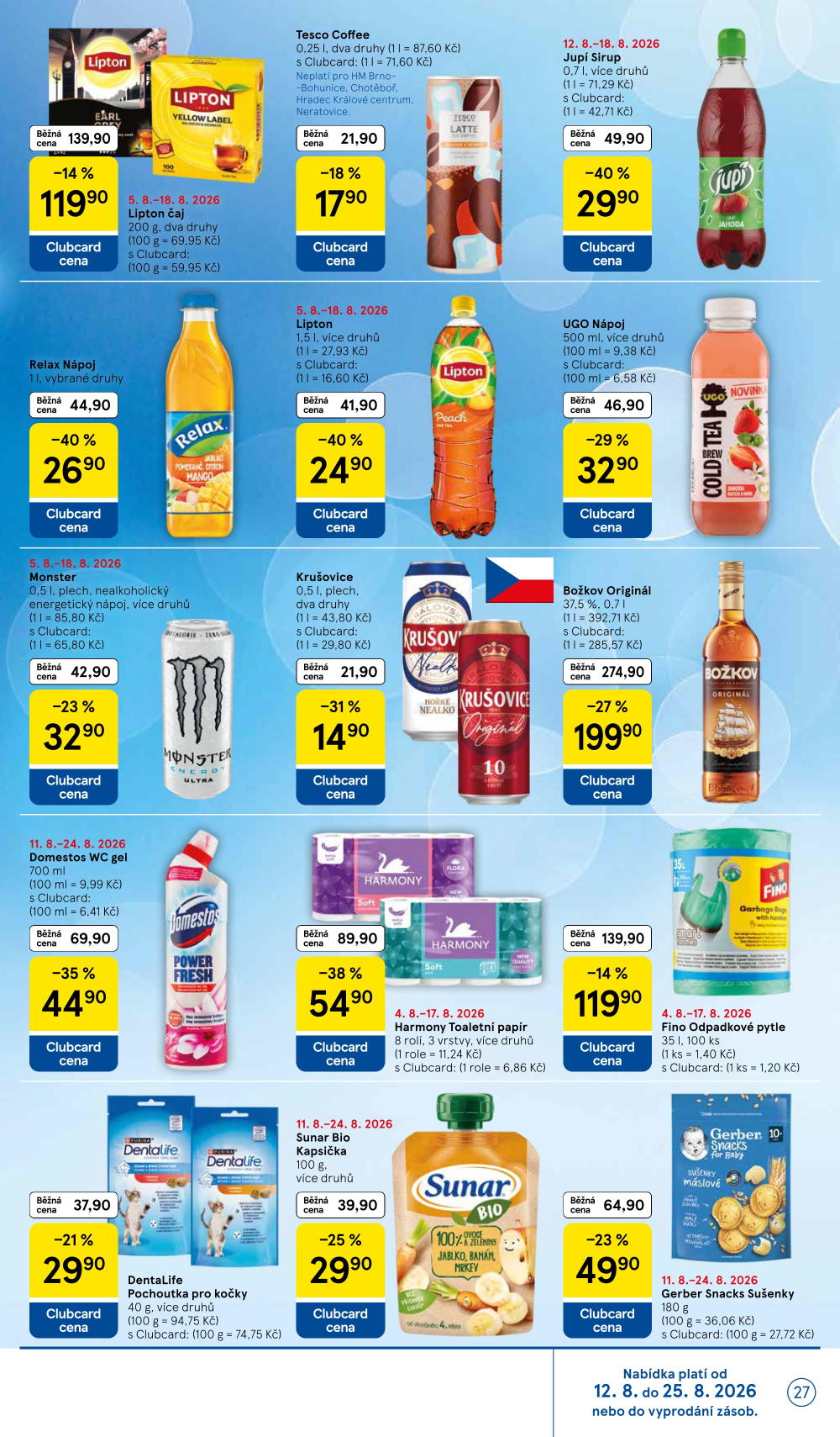 Leták Tesco hypermarket leták - strana 27
