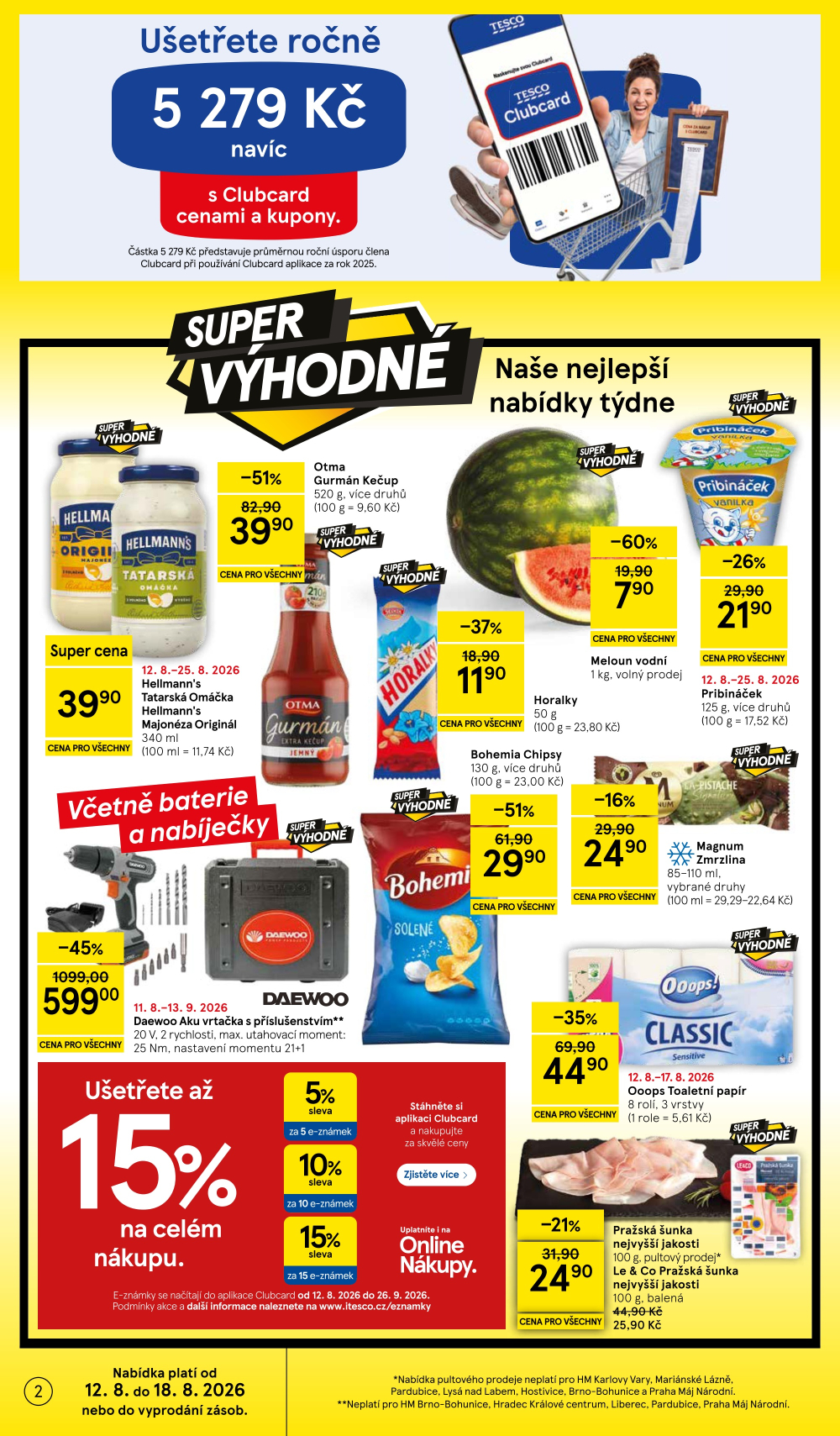 Leták Tesco hypermarket leták - strana 2