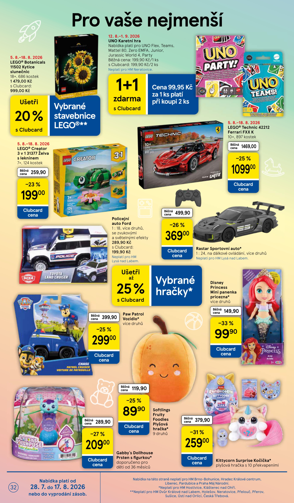 Leták Tesco hypermarket leták - strana 32