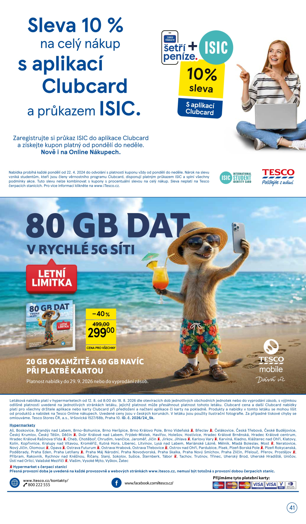 Leták Tesco hypermarket leták - strana 41