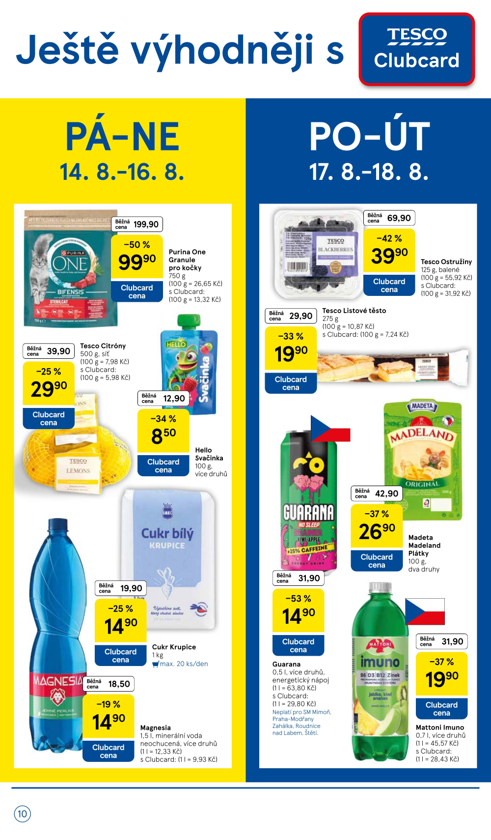 Leták Tesco supermarket leták - strana 10