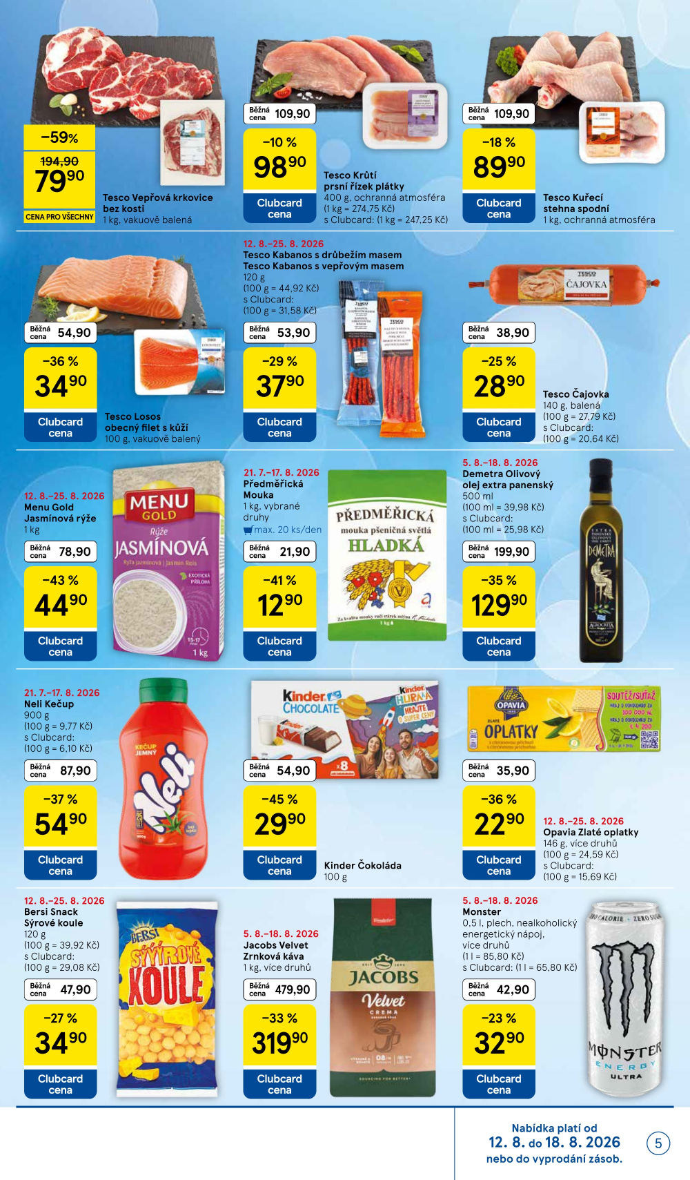 Leták Tesco supermarket leták - strana 5