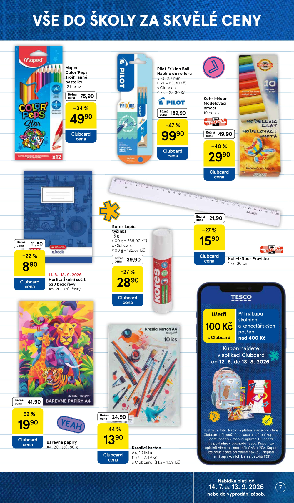 Leták Tesco supermarket leták - strana 7