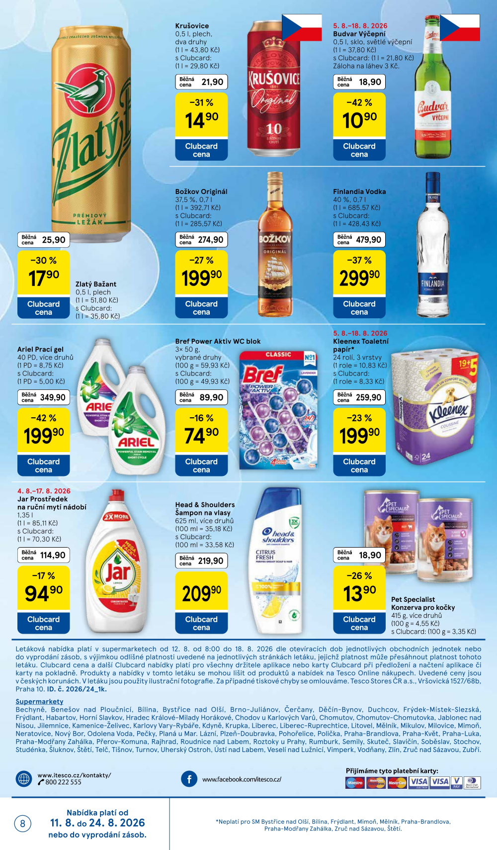 Leták Tesco supermarket leták - strana 8