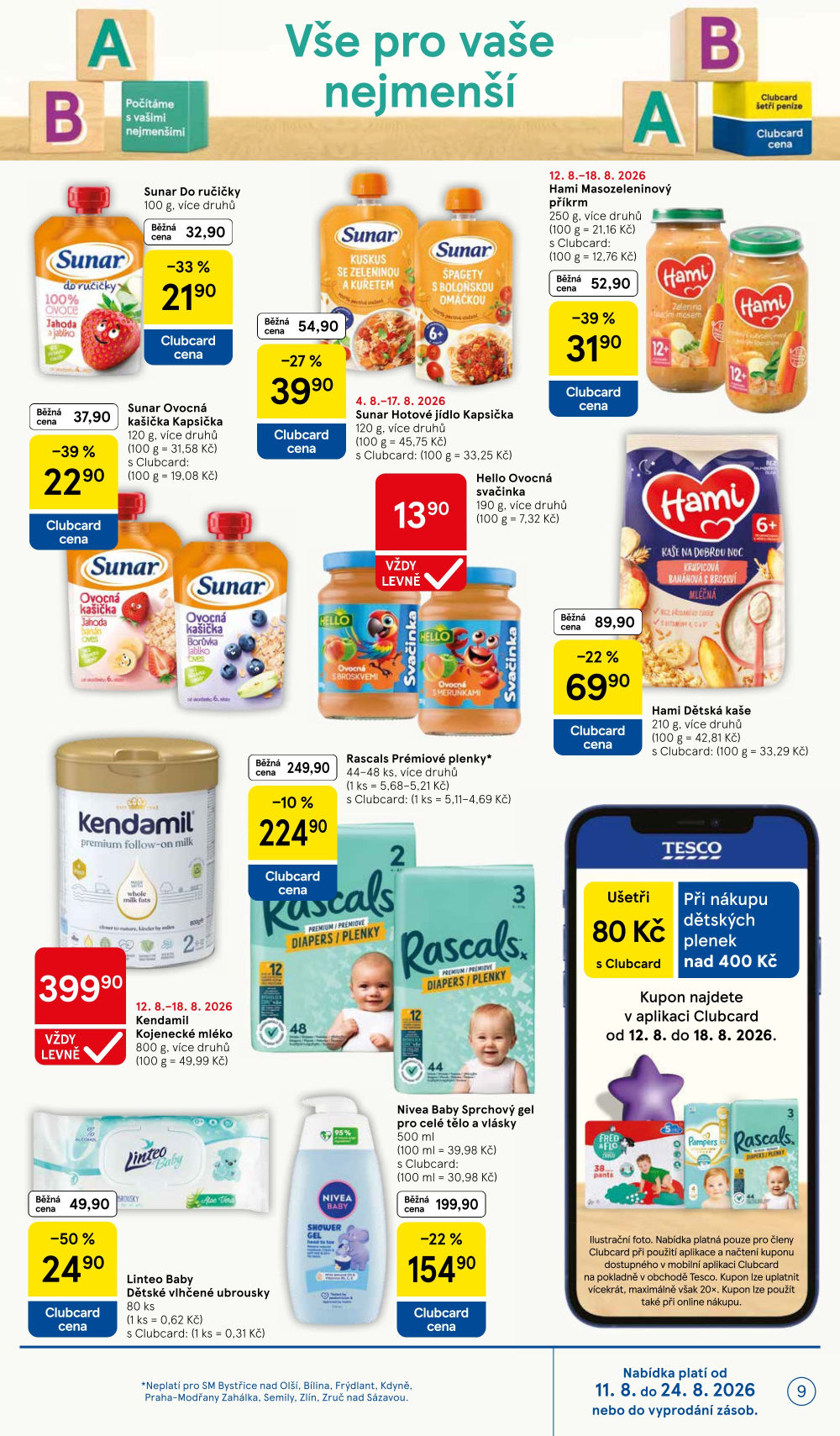 Leták Tesco supermarket leták - strana 9