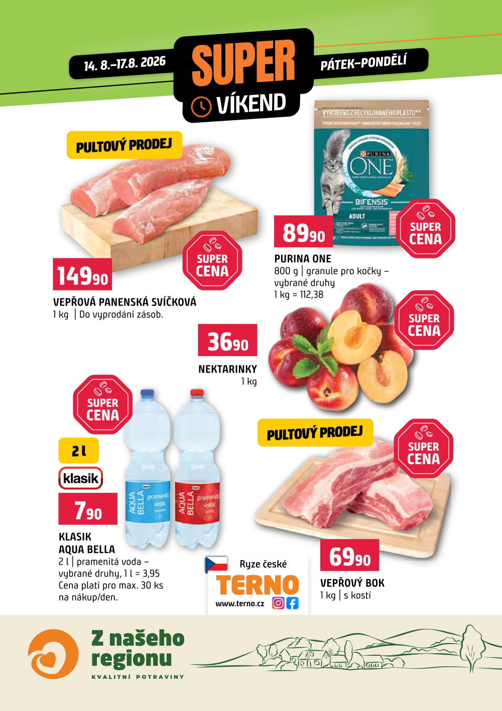 Leták Terno leták - Víkendovka - strana 1