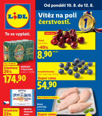 Akční leták Lidl  od pondělí